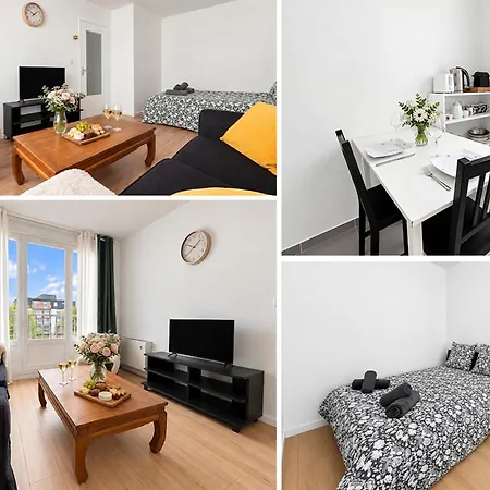 T1bis Lumineux Parking Prive Apartment Hérouville-Saint-Clair