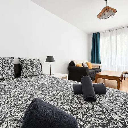 T1bis Lumineux Parking Prive Apartment Hérouville-Saint-Clair